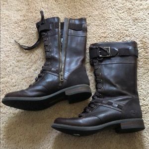 Timberland combat boots